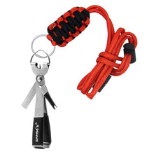 Load image into Gallery viewer, SAMSFX Fishing Quick Knot Tool Fast Tie Nail Knotter Fly Tying Line Cutter Clipper Nipper w/ Zinger Retractor Tackle Accessories